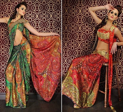 дизайнерское сари дизайнерское сари